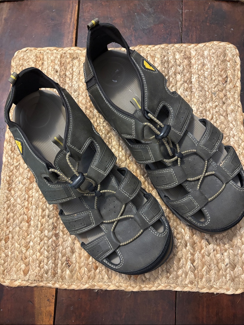 Men's Outdoor Fisherman Sandals - Dark Gray